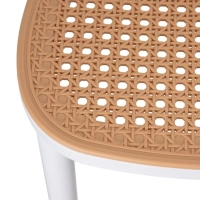 Pack 4 Moulin chairs in synthetic rattan - Mueble Design