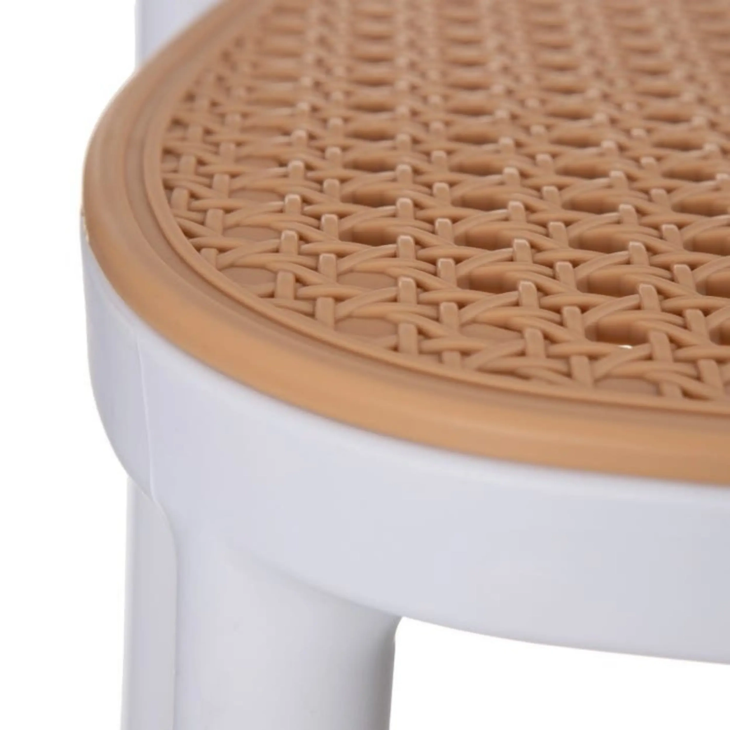 Pack 4 Moulin chairs in synthetic rattan - Mueble Design