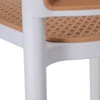 Pack 4 cadeiras Moulin em vime sintético - Mueble Design