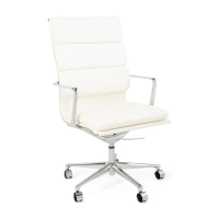 Task Silla de oficina de alta gama | Silla ejecutiva de cuero italiano