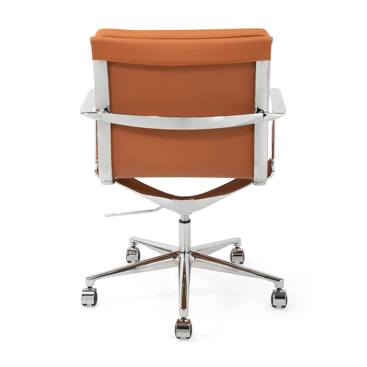 Task Premium Desk Chair | Italian Leather Office Chair with Wheels