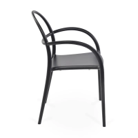 Master Stackable Outdoor Designer Chair | Polypropylene Armchair