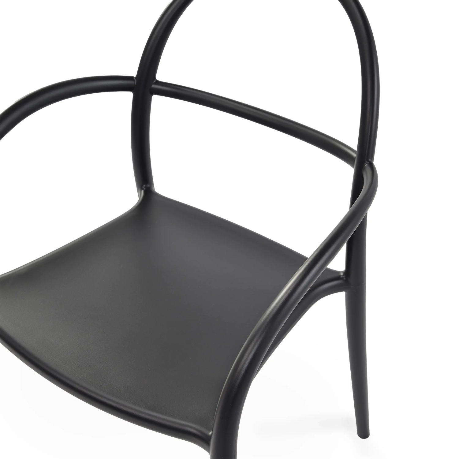 Silla de diseño para exterior apilable Master | Sillón de polipropileno