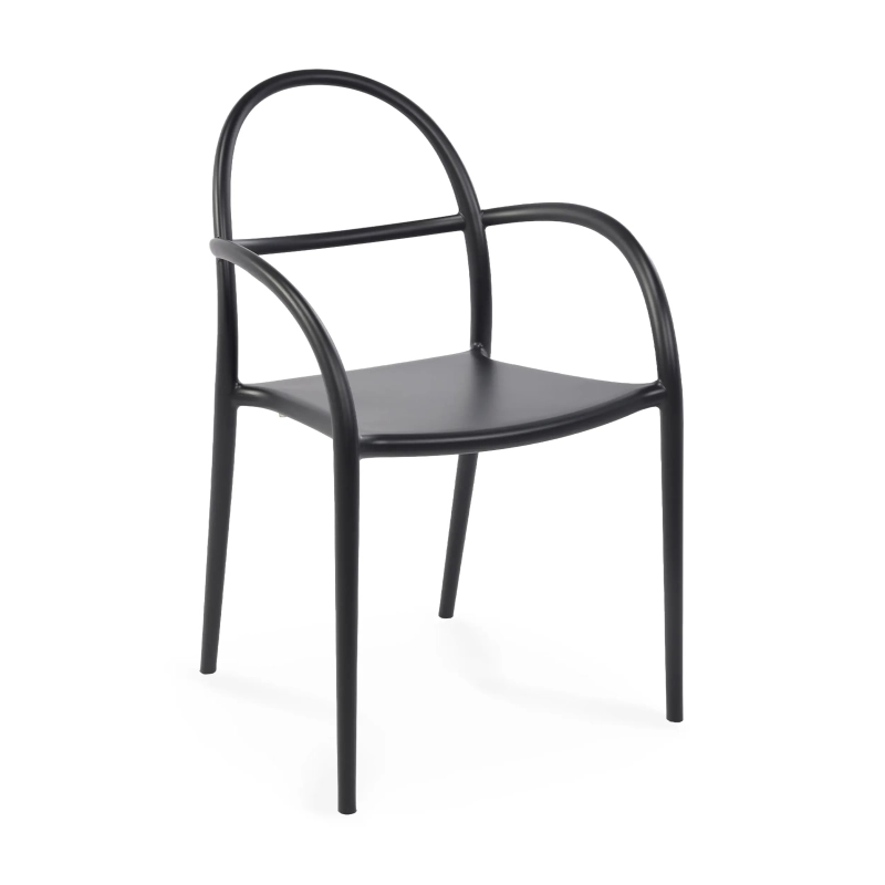 Silla de diseño para exterior apilable Master | Sillón de polipropileno