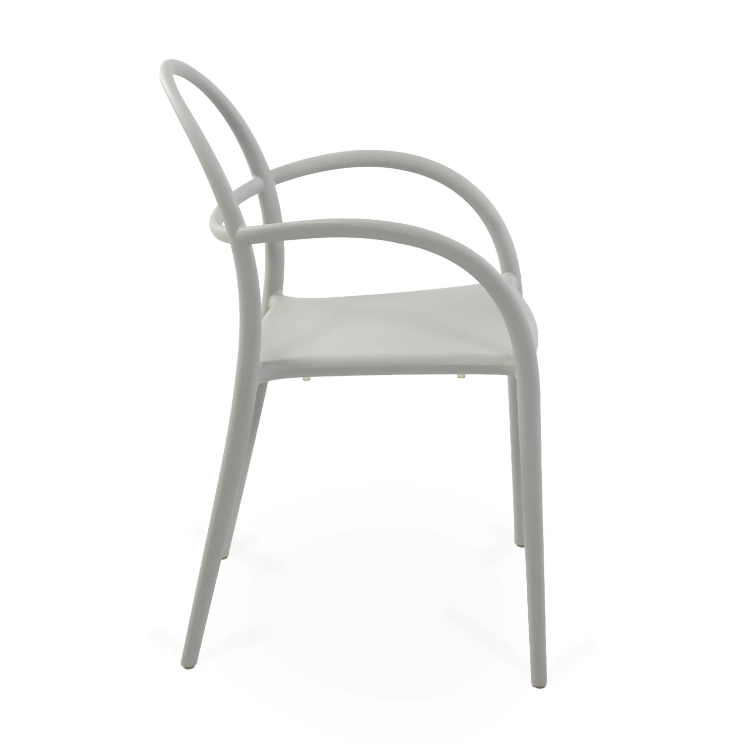 Master Stackable Outdoor Designer Chair | Polypropylene Armchair
