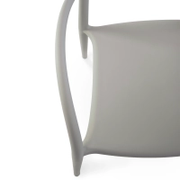 Silla de diseño para exterior apilable Master | Sillón de polipropileno