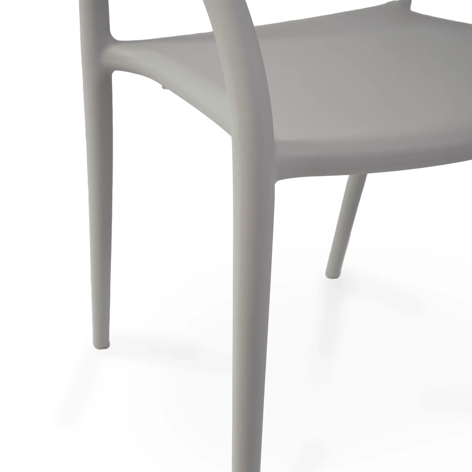 Silla de diseño para exterior apilable Master | Sillón de polipropileno