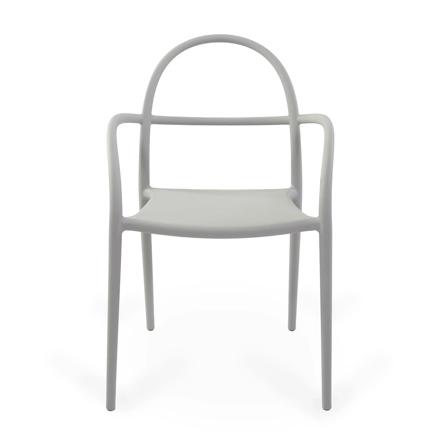 Silla de diseño para exterior apilable Master | Sillón de polipropileno