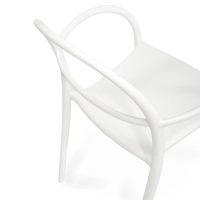 Master Stackable Outdoor Designer Chair | Polypropylene Armchair