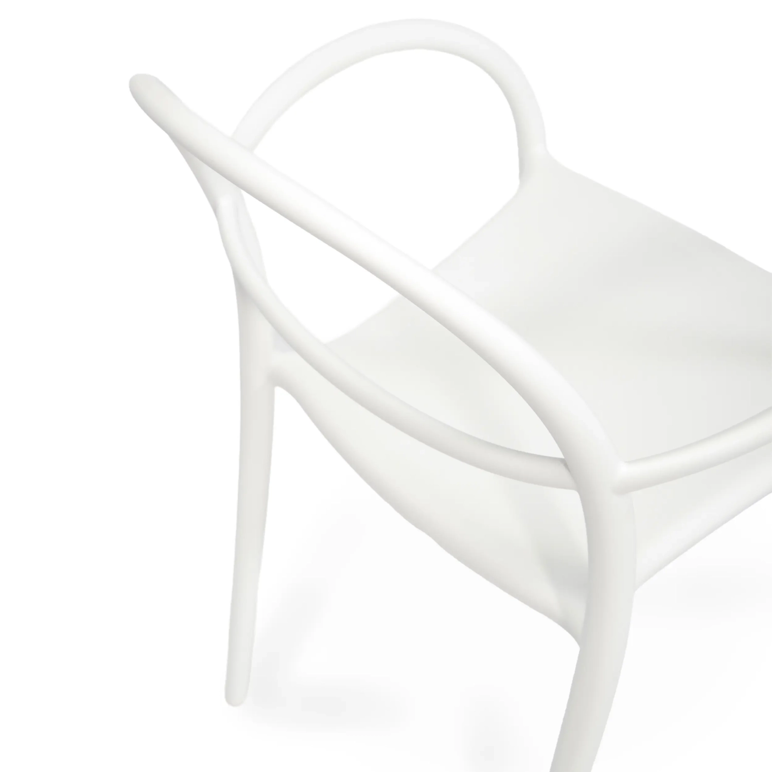 Silla de diseño para exterior apilable Master | Sillón de polipropileno