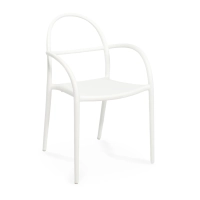 Silla de diseño para exterior apilable Master | Sillón de polipropileno