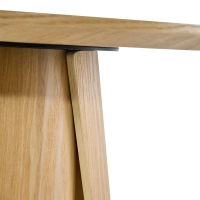 Pluto Scandinavian Round Bar Table