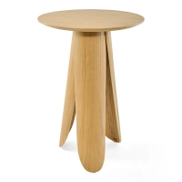 Pluto Scandinavian Round Bar Table