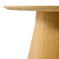 Scandinavian Round Dining Table in Ash Wood