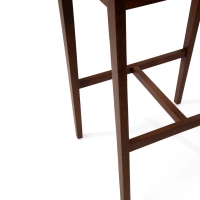 Soho Scandinavian Counter Stool 76 cm | Oak or Walnut Wood