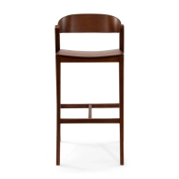 Soho Scandinavian Counter Stool 76 cm | Oak or Walnut Wood
