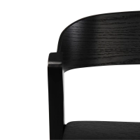 Soho Scandinavian Counter Stool 76 cm | Oak or Walnut Wood