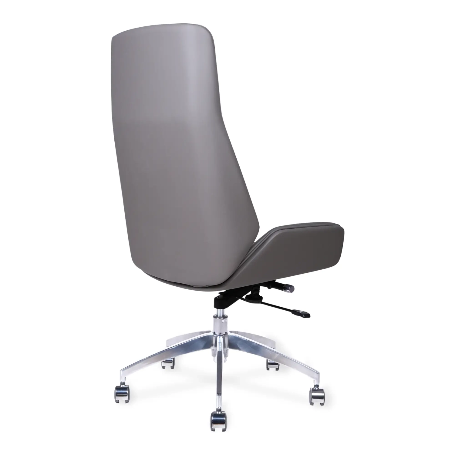 Nordic Silla de oficina con respaldo alto Colors | Cuero sintético y base cromada