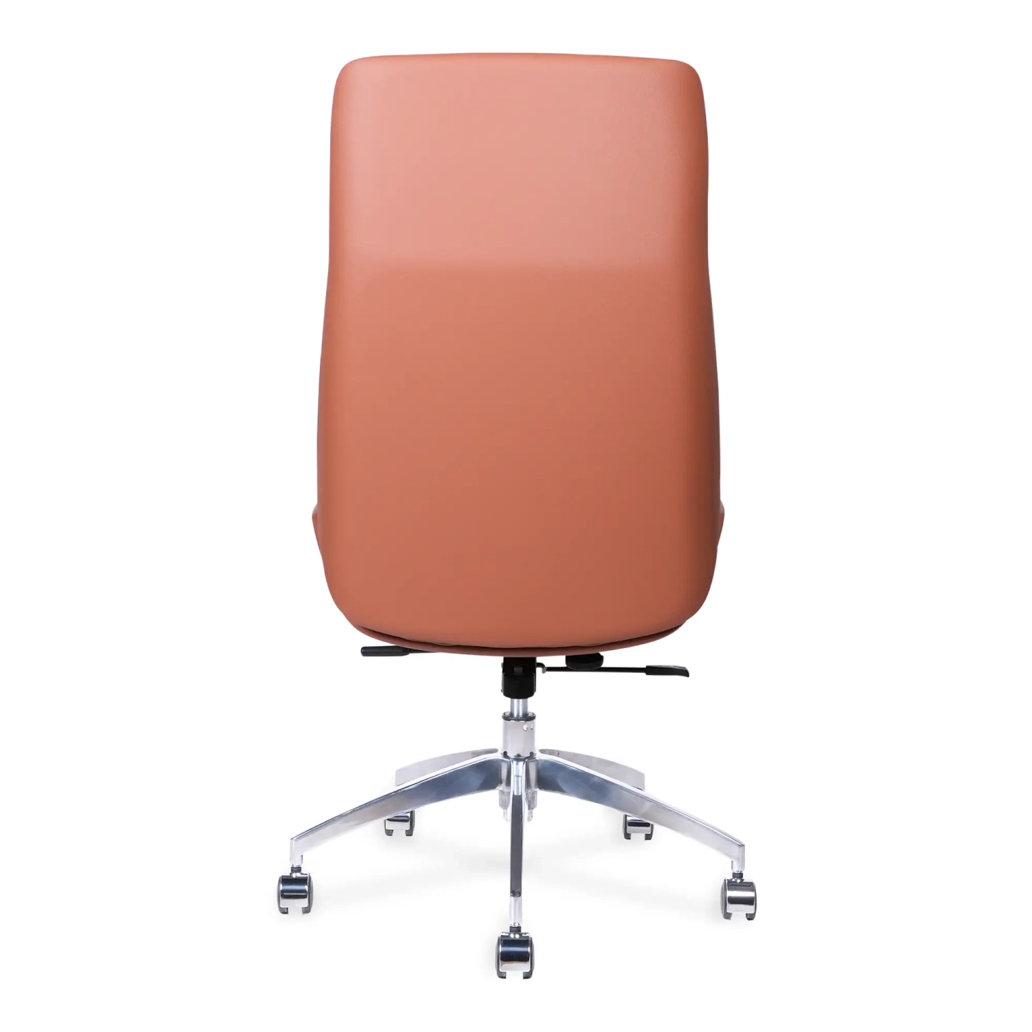Nordic Silla de oficina con respaldo alto Colors | Cuero sintético y base cromada
