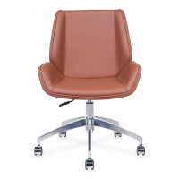 Nordic Silla de oficina Colors | Cuero sintético y base cromada