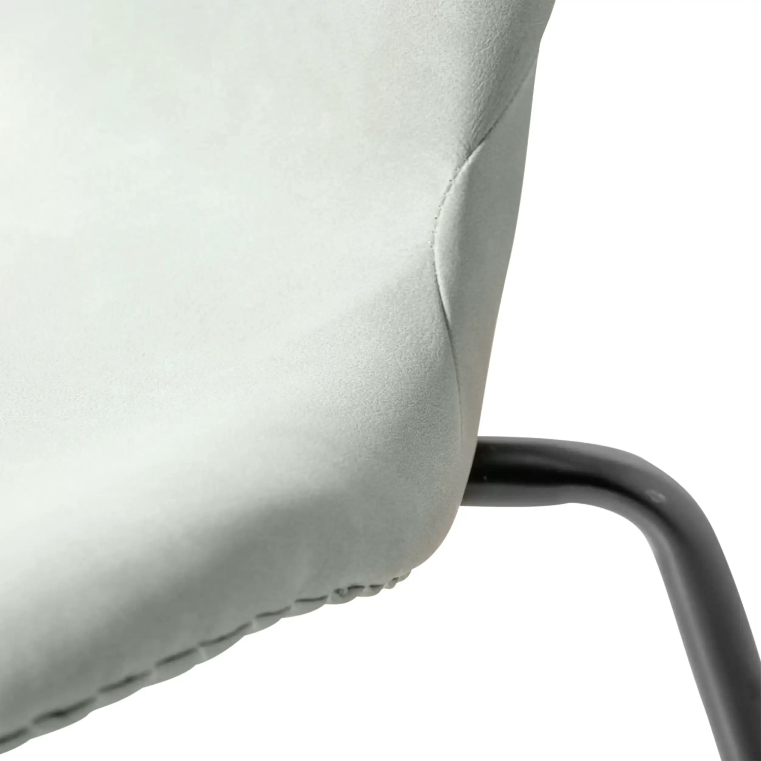 Seven Vintage Faux Leather Dining Chair | Modern Industrial Design