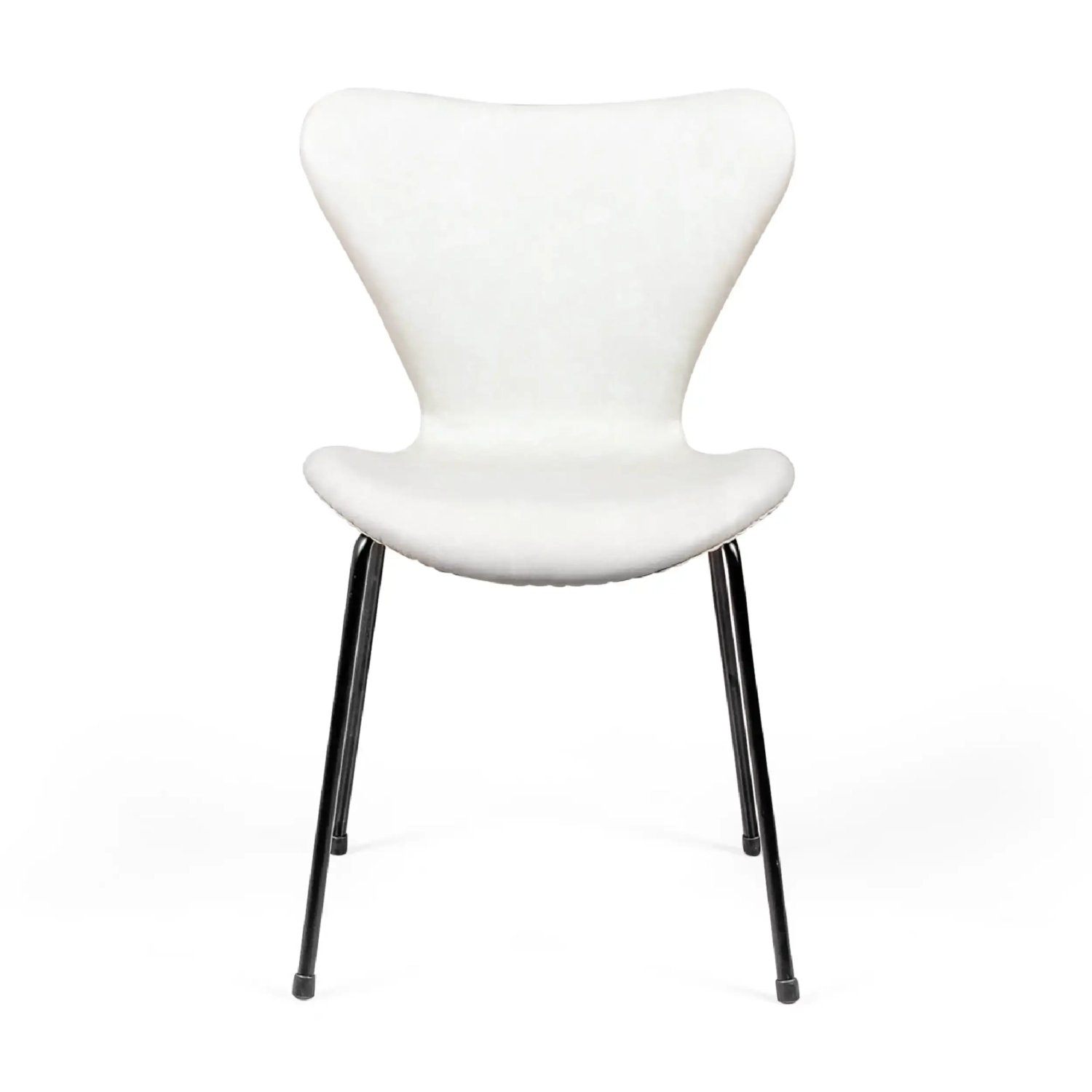 Silla de comedor Seven Vintage de imitación de cuero | Diseño industrial moderno