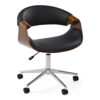 Burrow S Silla de oficina de nogal | Diseño de mediados de siglo