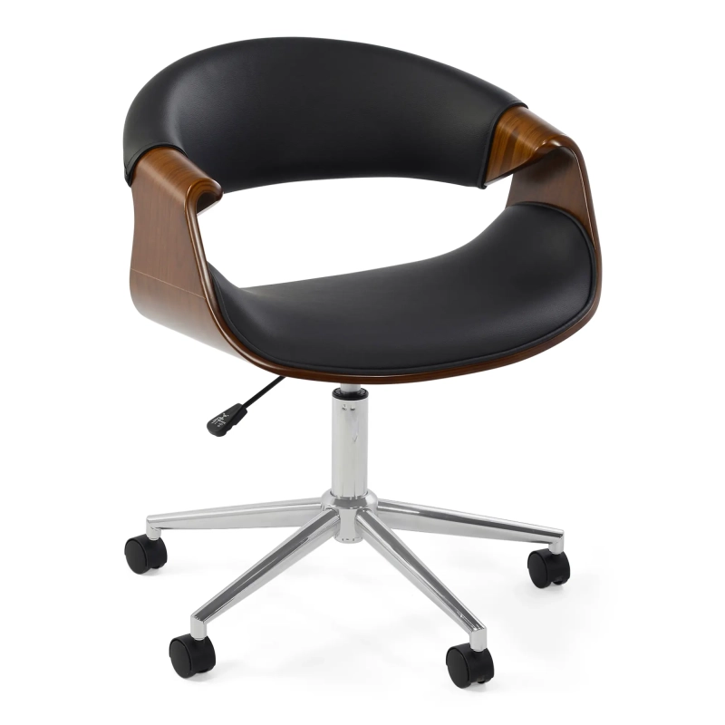 Burrow S Silla de oficina de nogal | Diseño de mediados de siglo