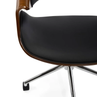 Burrow S Silla de oficina de nogal | Diseño de mediados de siglo