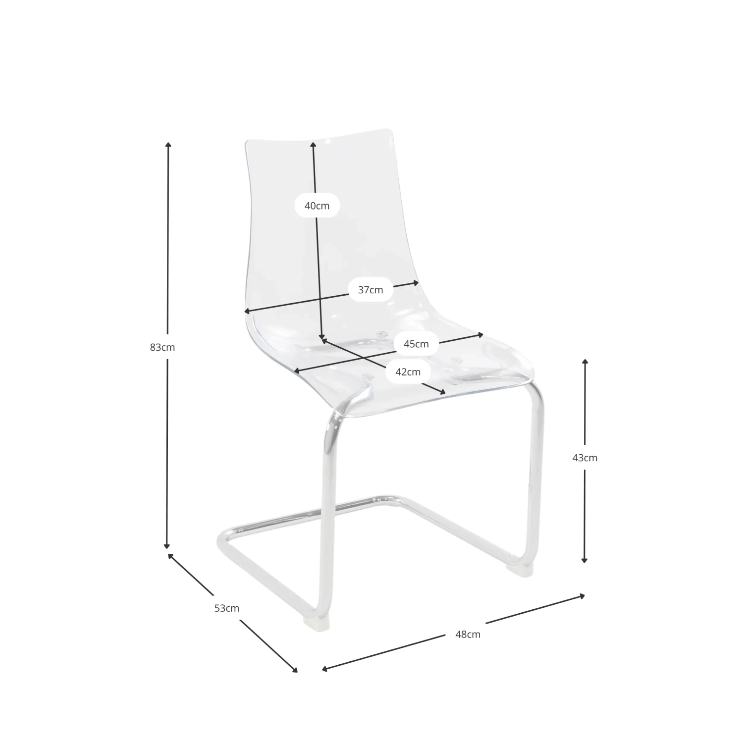 Transparent Designer Chair