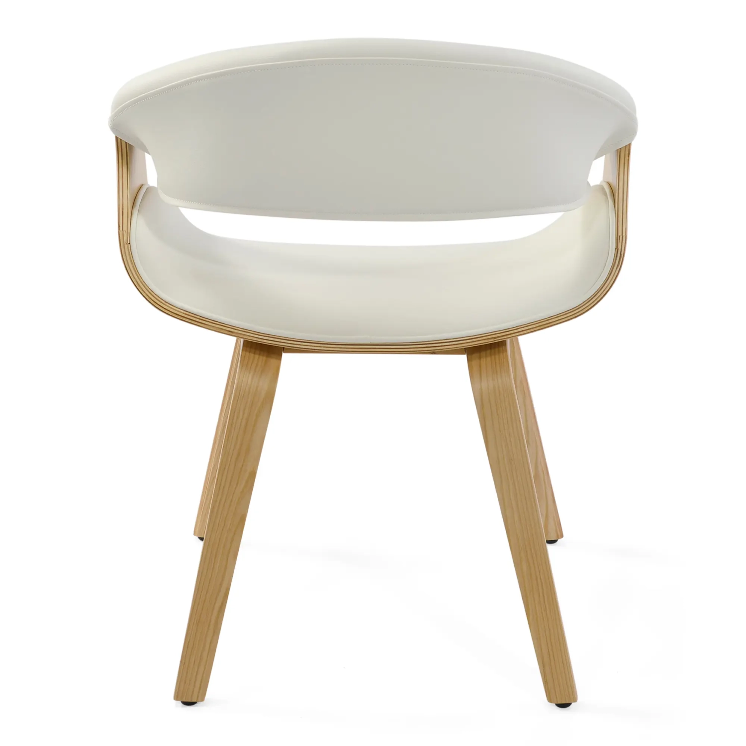 Burrow Silla de comedor Z de madera de arce | Diseño tapizado Nordic