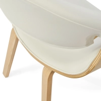 Burrow Cadeira de jantar Z em madeira de ácer | Design estofado « Nordic »