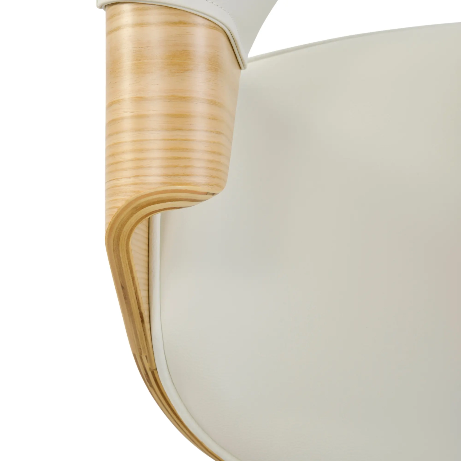 Burrow Silla de comedor Z de madera de arce | Diseño tapizado Nordic