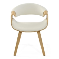 Burrow Cadeira de jantar Z em madeira de ácer | Design estofado « Nordic »