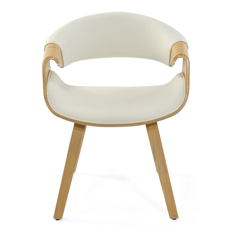 Burrow Cadeira de jantar Z em madeira de ácer | Design estofado « Nordic »