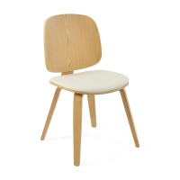 Silla de comedor Hut S de madera de arce | Diseño escandinavo de Nordic