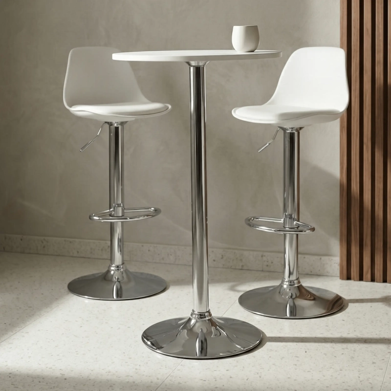 Pack of 2 adjustable stools super economical - Bar Stool- Mueble Design