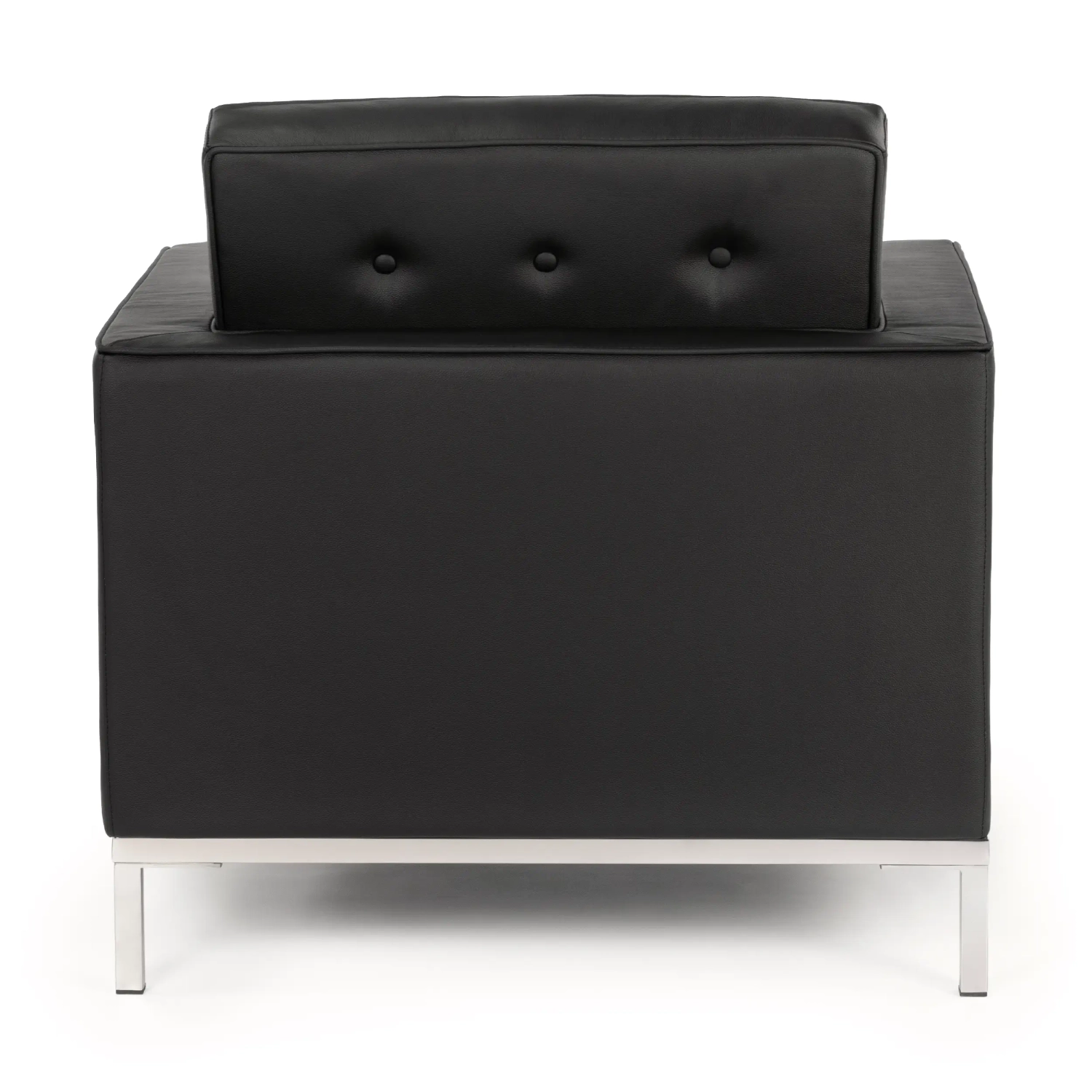 Venice Single-Seater Sofa in Genuine Leather | Florence Knoll Inspired Design