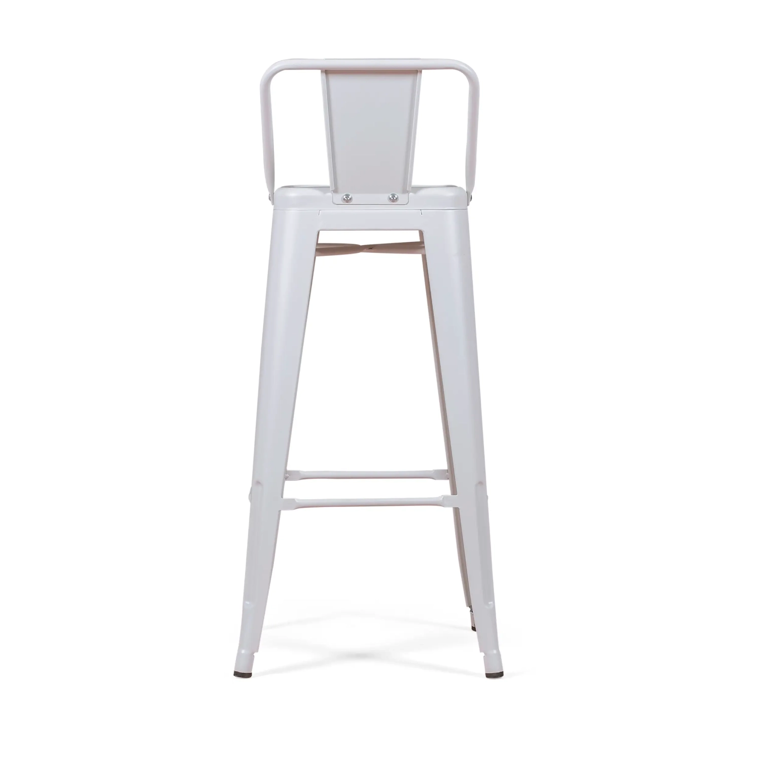 Conjunto de 4 bancos de bar industriais « Bistro », com 76 cm de altura - Mueble Design