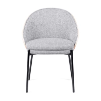 Nordic Chair Earth with Cotton Cushion – Mueble Design
