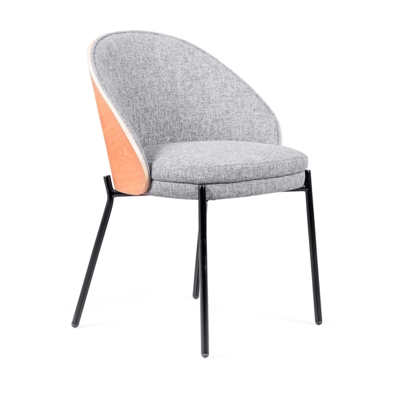 Nordic Chair Earth with Cotton Cushion – Mueble Design