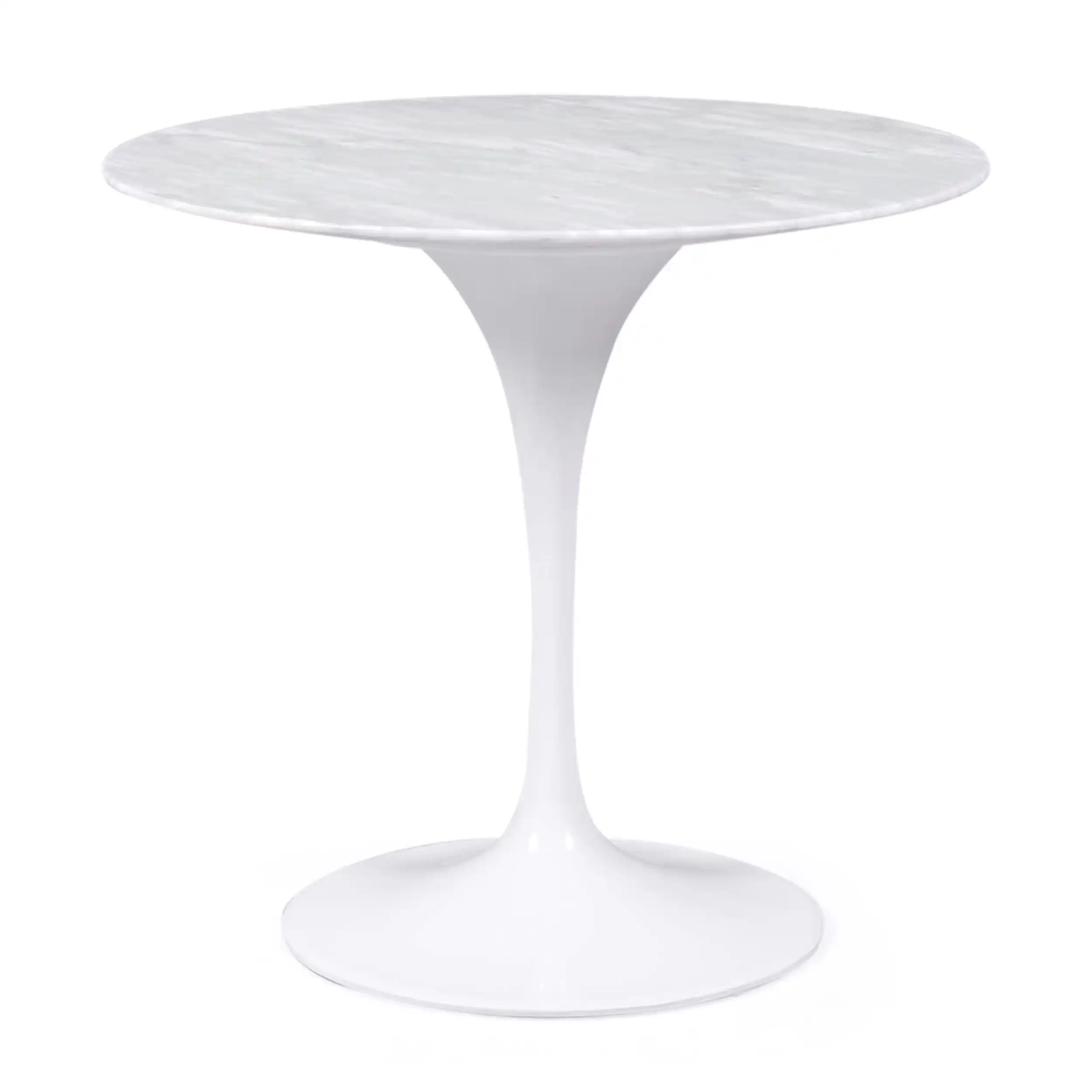 Inspiración Mesa de diseño Tulip 80Ø de Mármol Carrara - Mueble Design