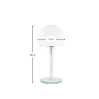 Wagenfeld table lamp | Design inspired by Wilhelm Wagenfeld