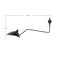Mouille Lamp (lâmpada de parede) - designer de lâmpadas furnmod