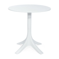 Mesa de jantar redonda em polipropileno (70 cm de diâmetro) - Mesas de exterior de design