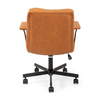Cadeira de escritório Dakota em couro sintético - Mueble Design