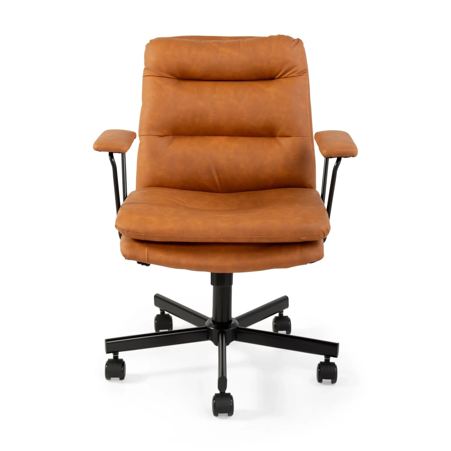 Cadeira de escritório Dakota em couro sintético - Mueble Design
