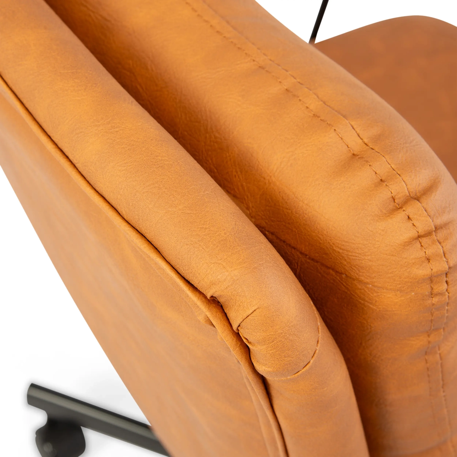 Cadeira de escritório Dakota em couro sintético - Mueble Design