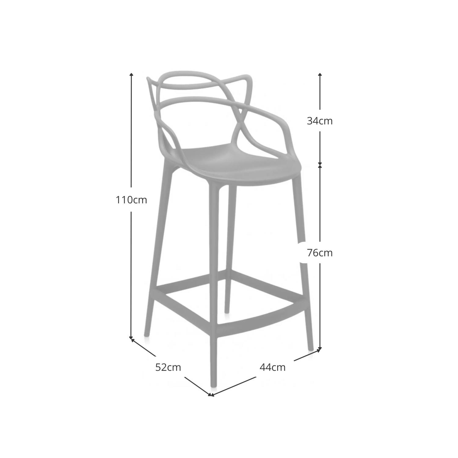 Inspiration Masters stool - Bar Stool - Mueble Design