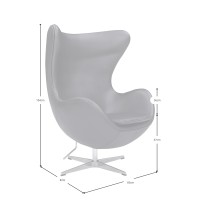 Leather Egg Chair - Modern Classics furnmod